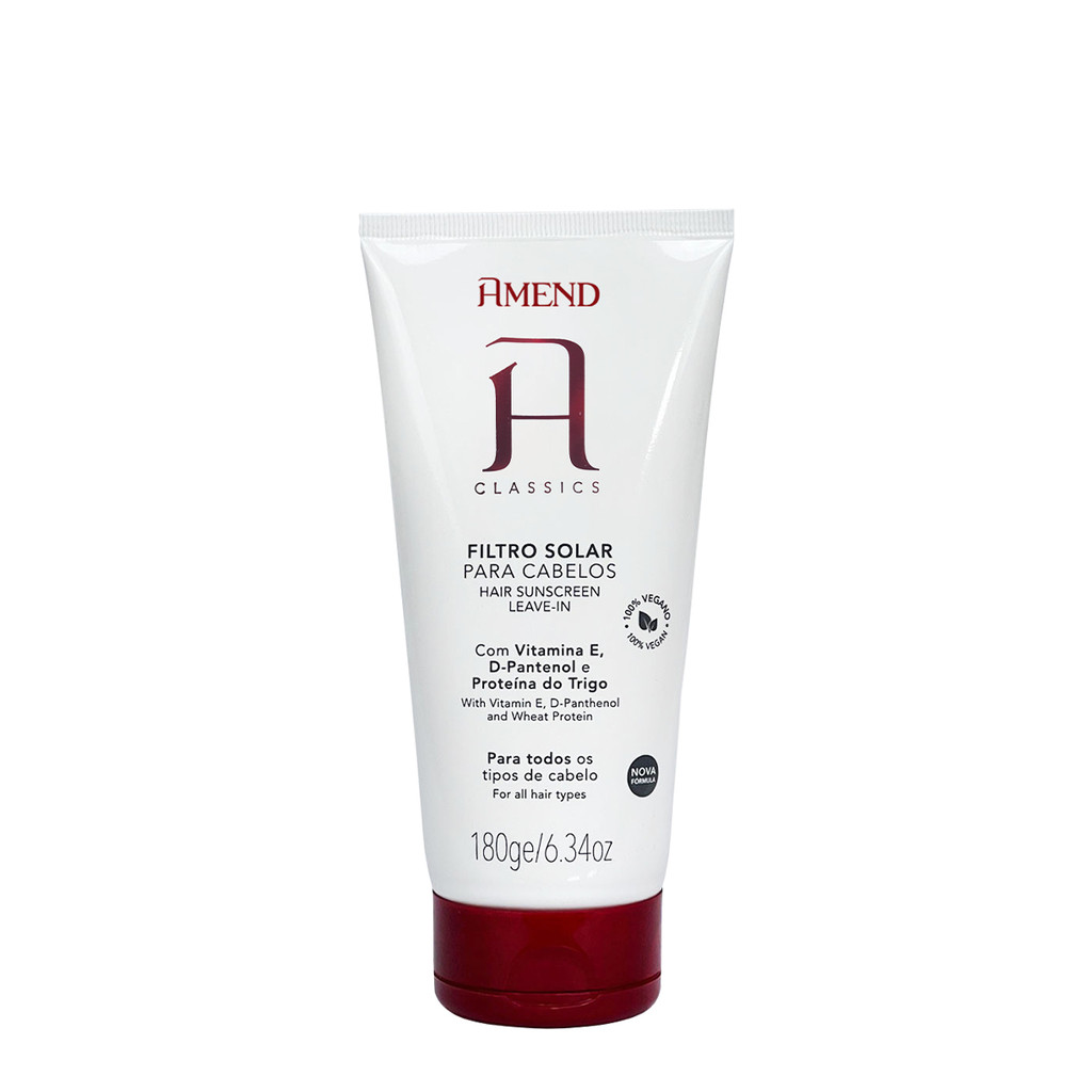 Amend Filtro Solar Cabelos Tingidos - Leave-in 180g em Oferta na Shopee