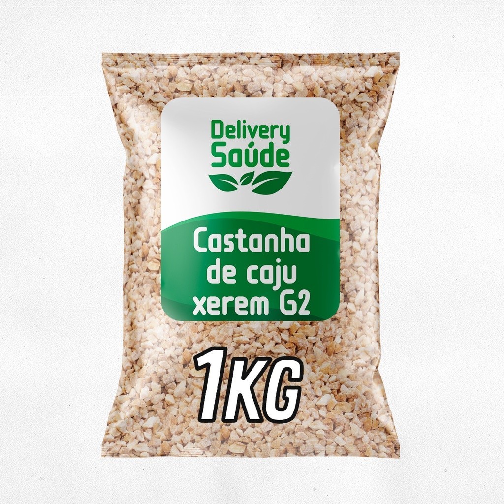 XEREM DE CASTANHA DE CAJU TORRADO 1KG em Oferta na Shopee