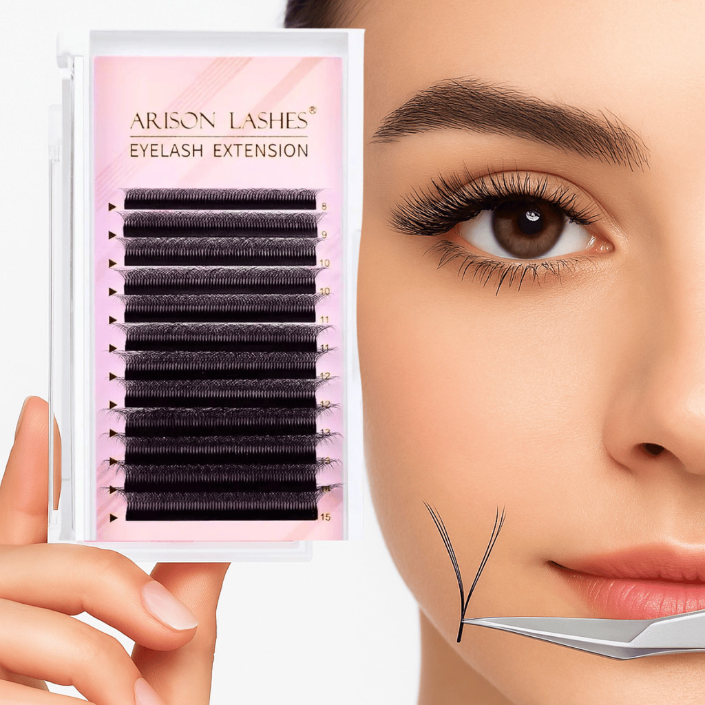 Alongamento para Cílios YY com Volume Brasileiro 0.07D em Oferta na Shopee