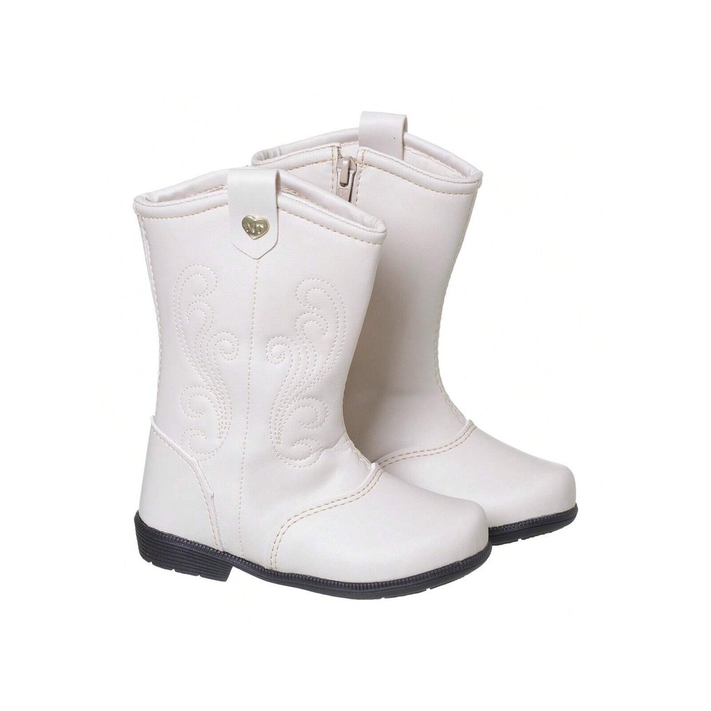 ∴ Bota Texana Menina Feminina Infantil Country Com Bordado