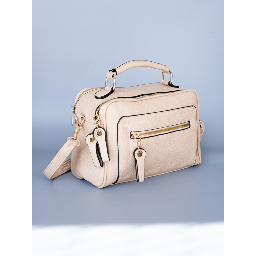 Bolsa Feminina Com Alça Lateral Transversal Faixa de Mão De Couro W3005