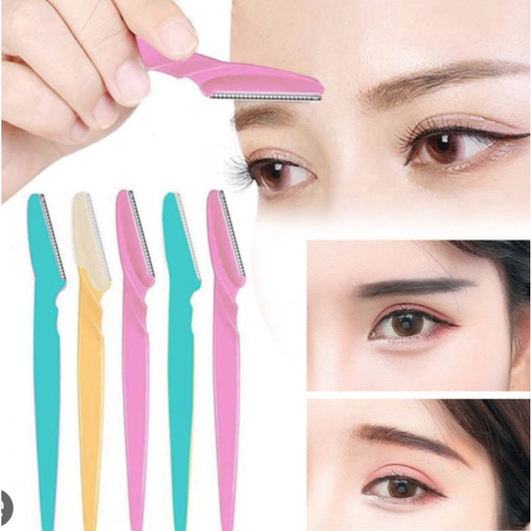 KIT 36 unidades Lâminas Sobrancelha e Rosto Navalha Depilação  design em Oferta na Shopee