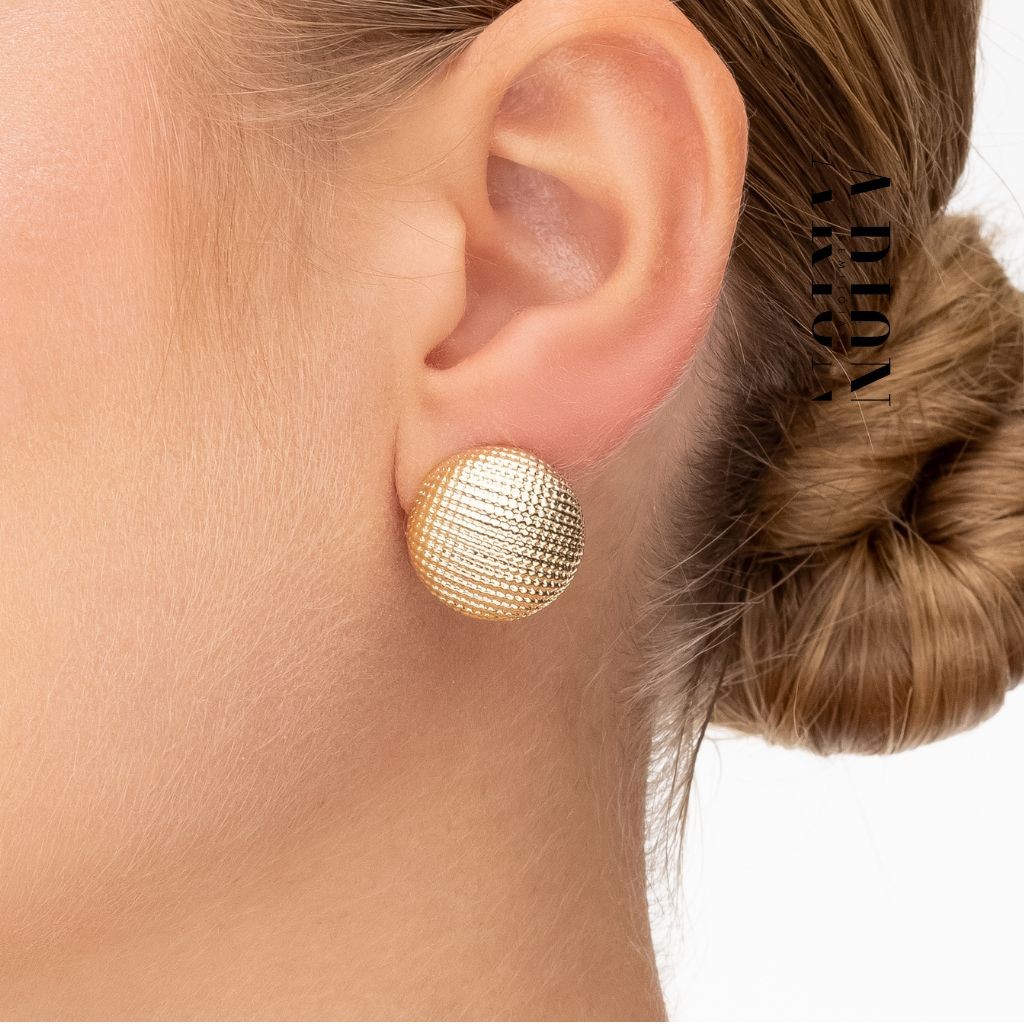 Brincos Meia Bola: Onde Comprar | BuscaProdutos