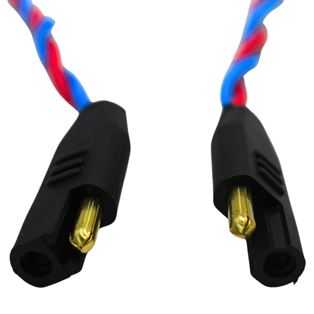 Conector 2 Vias Com Fio 2,5 Mm Chicote Plug Para Caixa