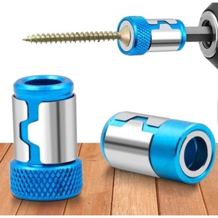 Kit 3 Bits Magnéticos 1/4 com Super Ímã - Anel para Parafusadeira Elétrica em Oferta na Shopee