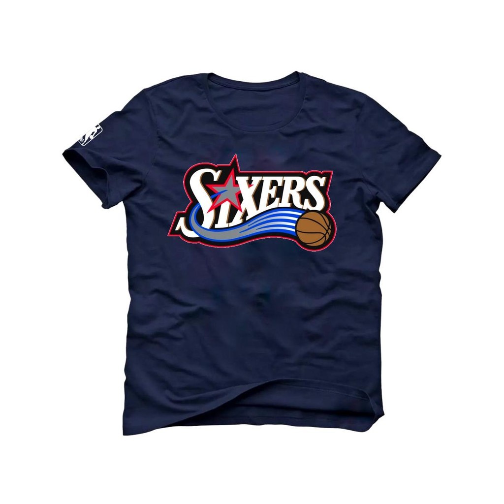Camiseta Basquete Philadelfia Charles Barkley Allen Iverson em Oferta na Shopee