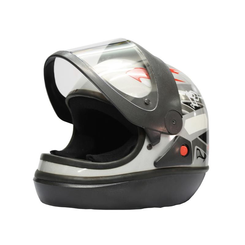 Capacete Moto San Marino Prata 56