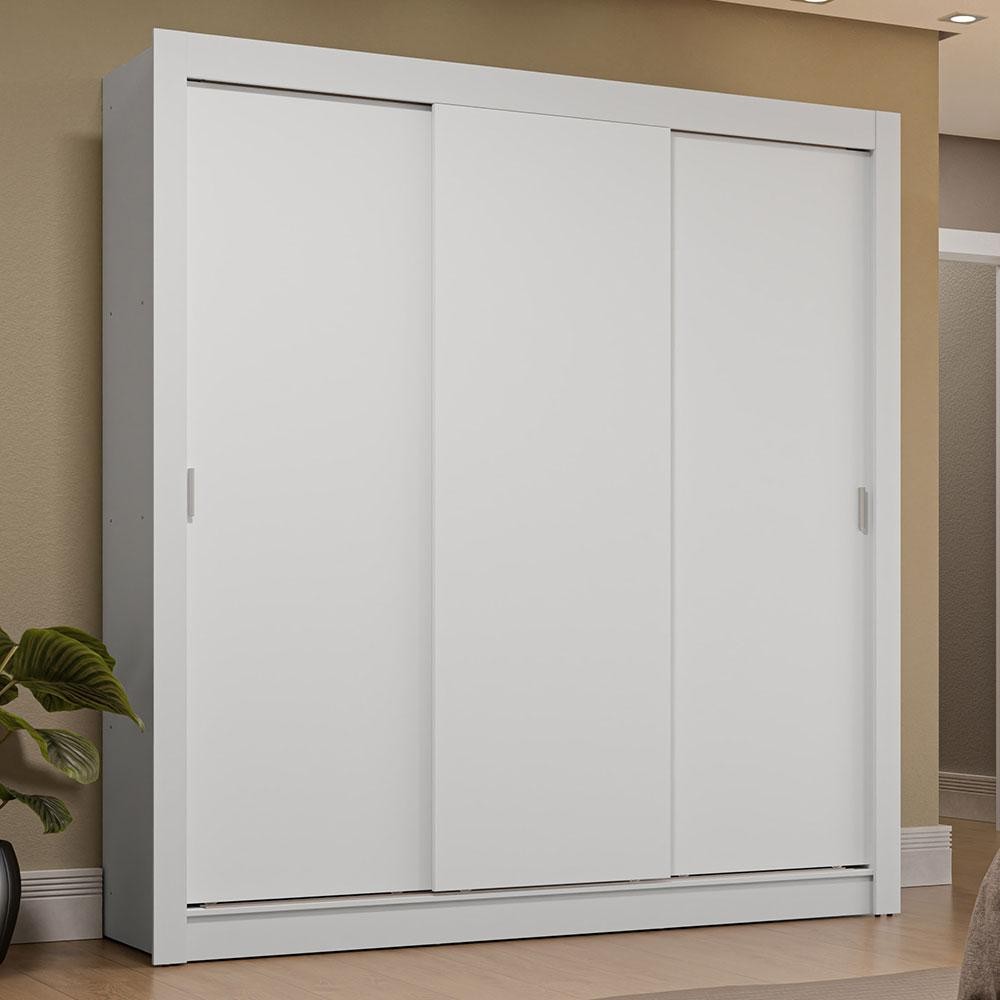 Guarda-Roupa Casal 3 Portas de Correr Sublime Plus Madesa