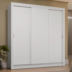 Guarda-Roupa Casal 3 Portas de Correr Sublime Plus Madesa