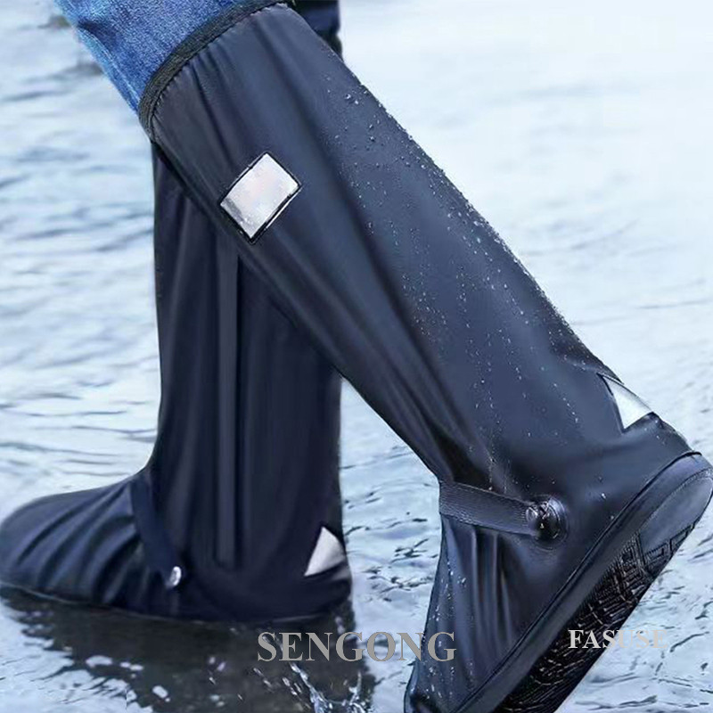 Capa De Chuva Protetora Para Calçados Impermeável Com Refletor Unissex P.HQ