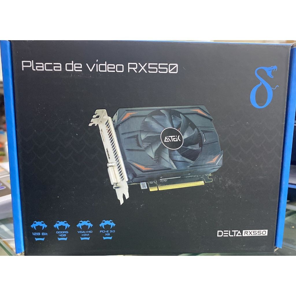 Placa De Video Gddr5 2gb Pcl E 2.0 16x 128bit 625mhz Delta