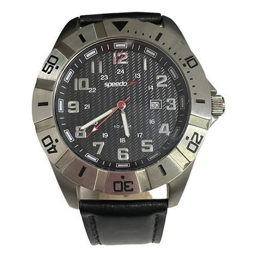 Relógio Speedo Masculino 60047g0ebnu1 Pulseira Couro