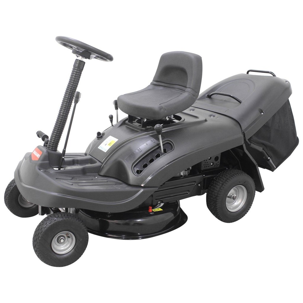 Trator Cortador de Grama a Gasolina Partida Elétrica 196cc com Coletor em Oferta na Shopee