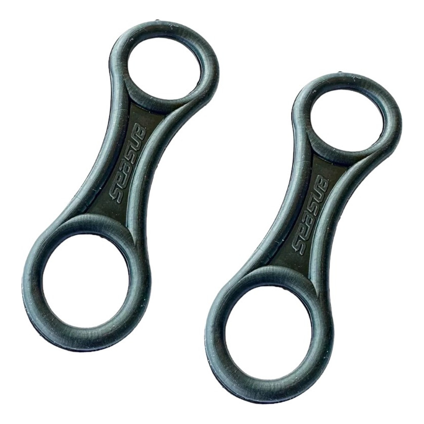 2 Prendedor Passador Respirador Snorkel Mergulho Pesca Sub Seasub 8