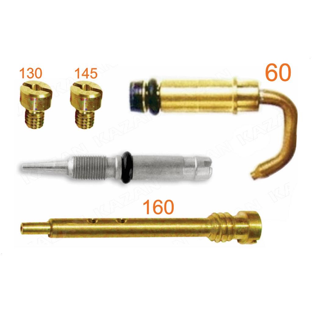 Kit Gicle Giclagem Do Carburador Solex 2e Chevy 500 Chevette 92/94 Álcool