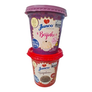 KIT BEIJINHO E BRIGADEIRO JUNCO 1,010 KG - 2 UNIDADES em Oferta na Shopee