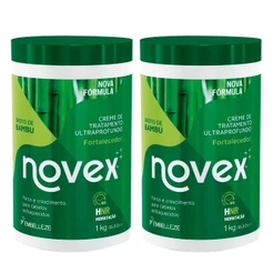 Kit 2 und Cr Tratamento Novex Broto De Bambu 1kg