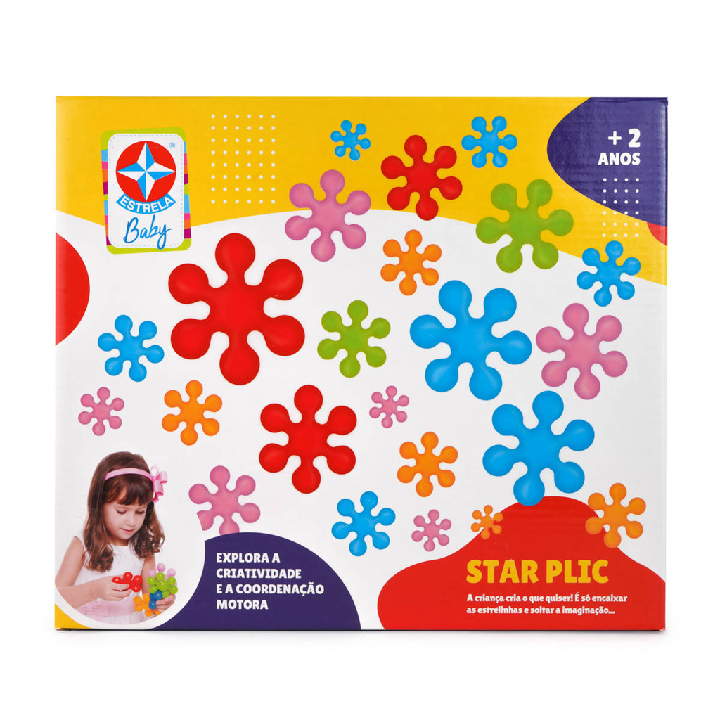 Peças para Montar - Star Plic - Brinquedos Estrela em Oferta na Shopee