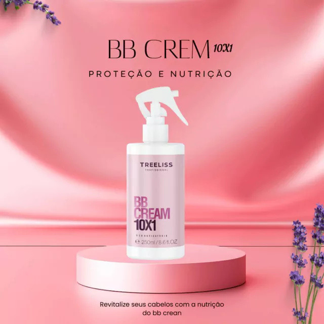 Finalizador Capilar BB Cream Reparador de Pontas Treeliss - 250ml