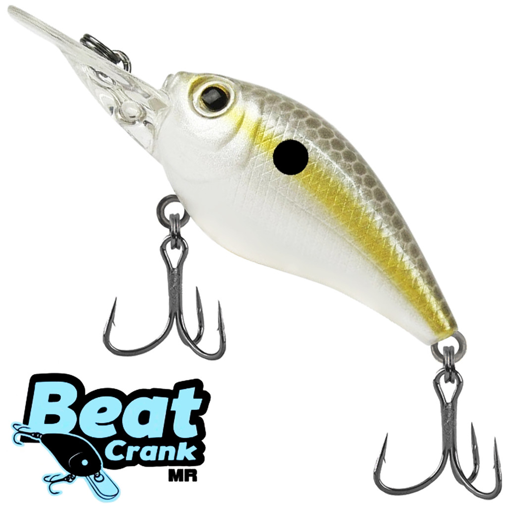 Isca Artificial Marine Beat Crank 45MR 011 Lambari Pinta Preta 4.5cm 6.8g Barbeluda Para Tilápia