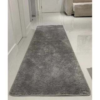 Tapete Passadeira 2,00 x 0,50 Antiderrapante Corredor Quarto Sala Felpudo Peludo