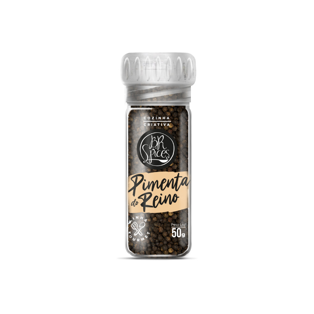 Moedor BR Spices Pimenta do Reino 50gr em Oferta na Shopee