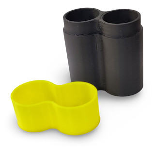 Estojo de plástico TD-120B para 2 rolos de filme 120 em Oferta na Shopee