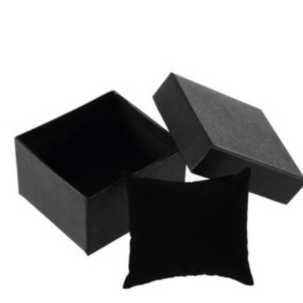 Caixa Estojo Para Relógios Com Almofada Presente Promoção Guardar Relógio