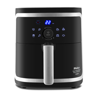 Air Fryer Philco PFR16P Gourmet Black Plus 1900W em Oferta na Shopee
