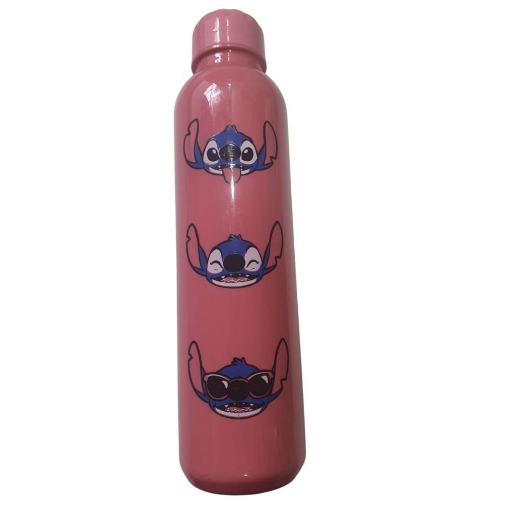 Garrafa De Água Stitch Squeeze 1LT Escolar Academia Trabalho Original — imagem 2 de 2