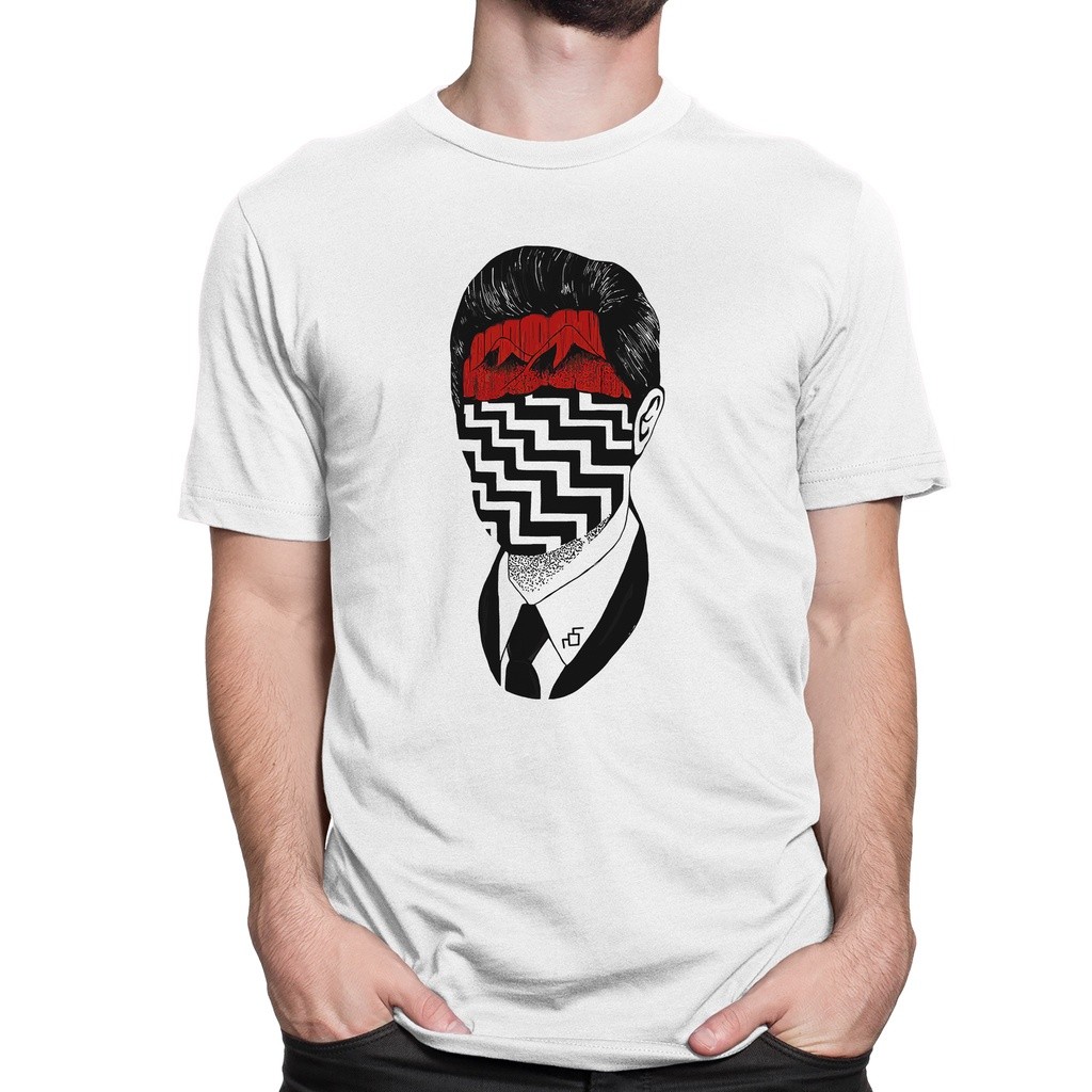 Camiseta Basica Camisa Serie Twin Peaks Misterio Fbi Dale Cooper Death Laura Unissex casual básica