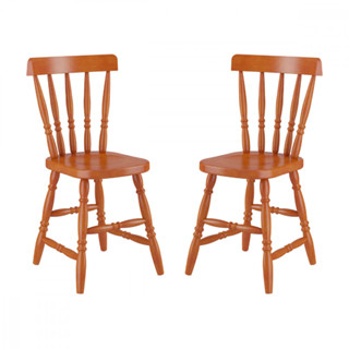 Conjunto 2 Cadeiras de Jantar Piratini Mel Viero em Oferta na Shopee