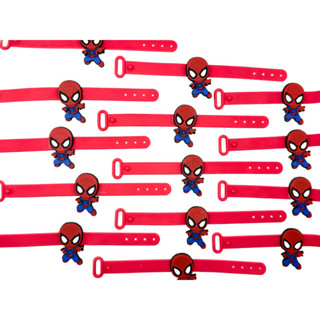 Pulseira Homem Aranha 10un Lembrancinha Aniversário Tema Top Homen em Oferta na Shopee