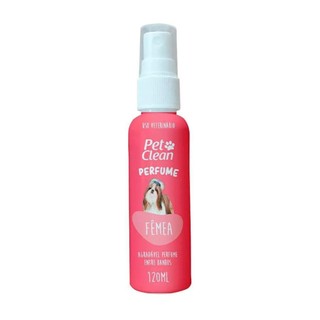 Perfume Colônia Fêmea 120 ml Cheirinho de Banho - Pet Clean