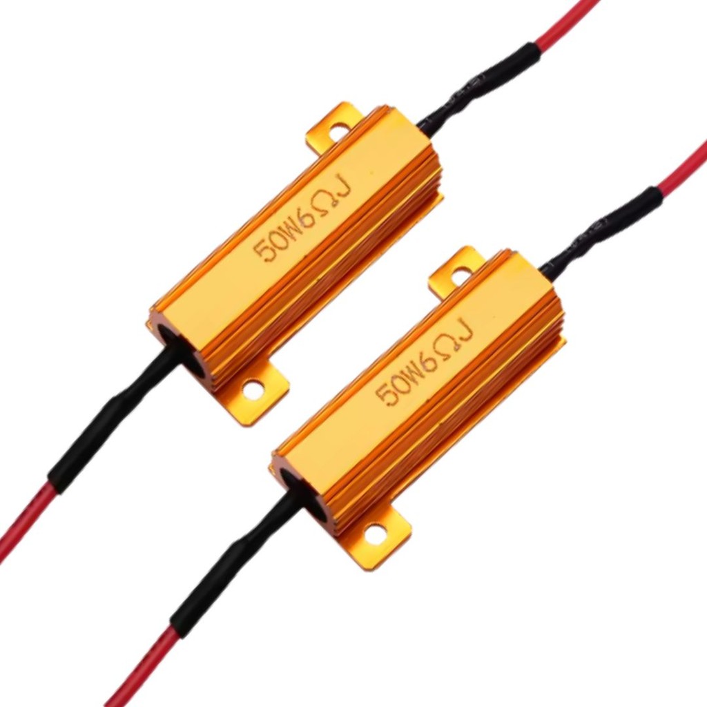 KIT 2 RESISTOR CANCELLER 50W 6RJ LIVRE ERROS em Oferta na Shopee