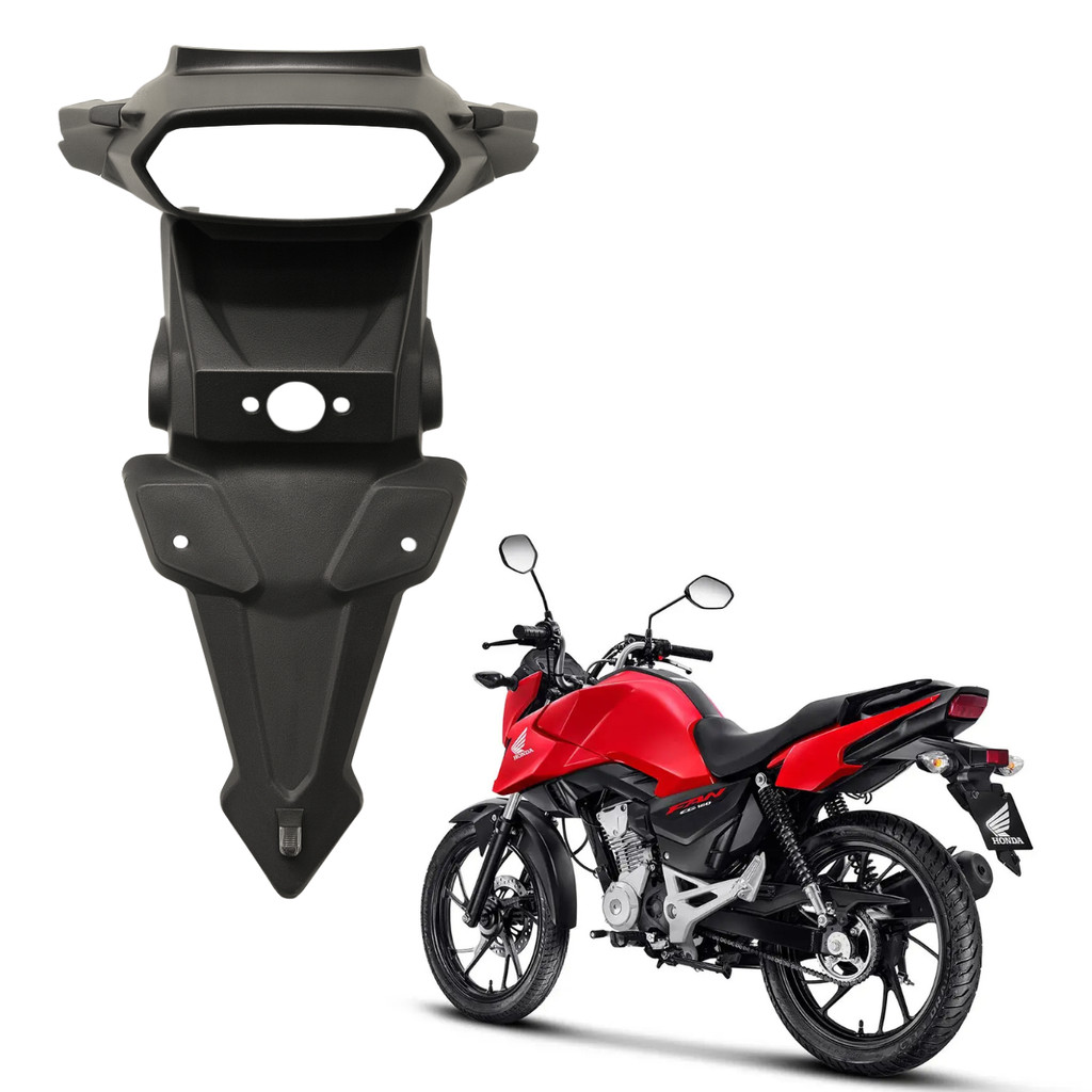 Paralama Rabeta Suporte De Placa Cg 160 2025 Titan Fan Start Cargo 160
