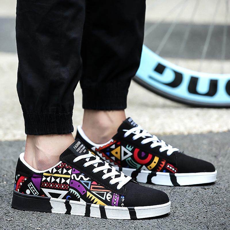 Detalhes do IELGY Novos Sapatos De Lona Masculinos Combinando Com Cores E skate Respiráveis