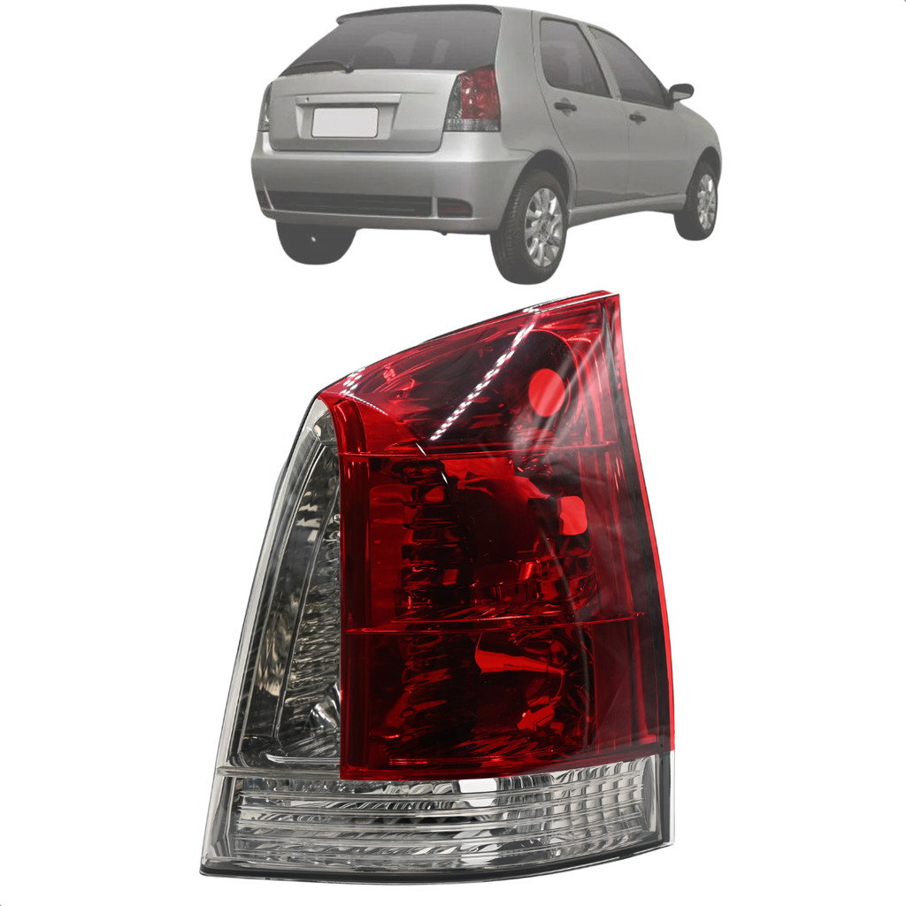 Lanterna Traseira Rubi Fumê Palio G3 2011 Até 2017