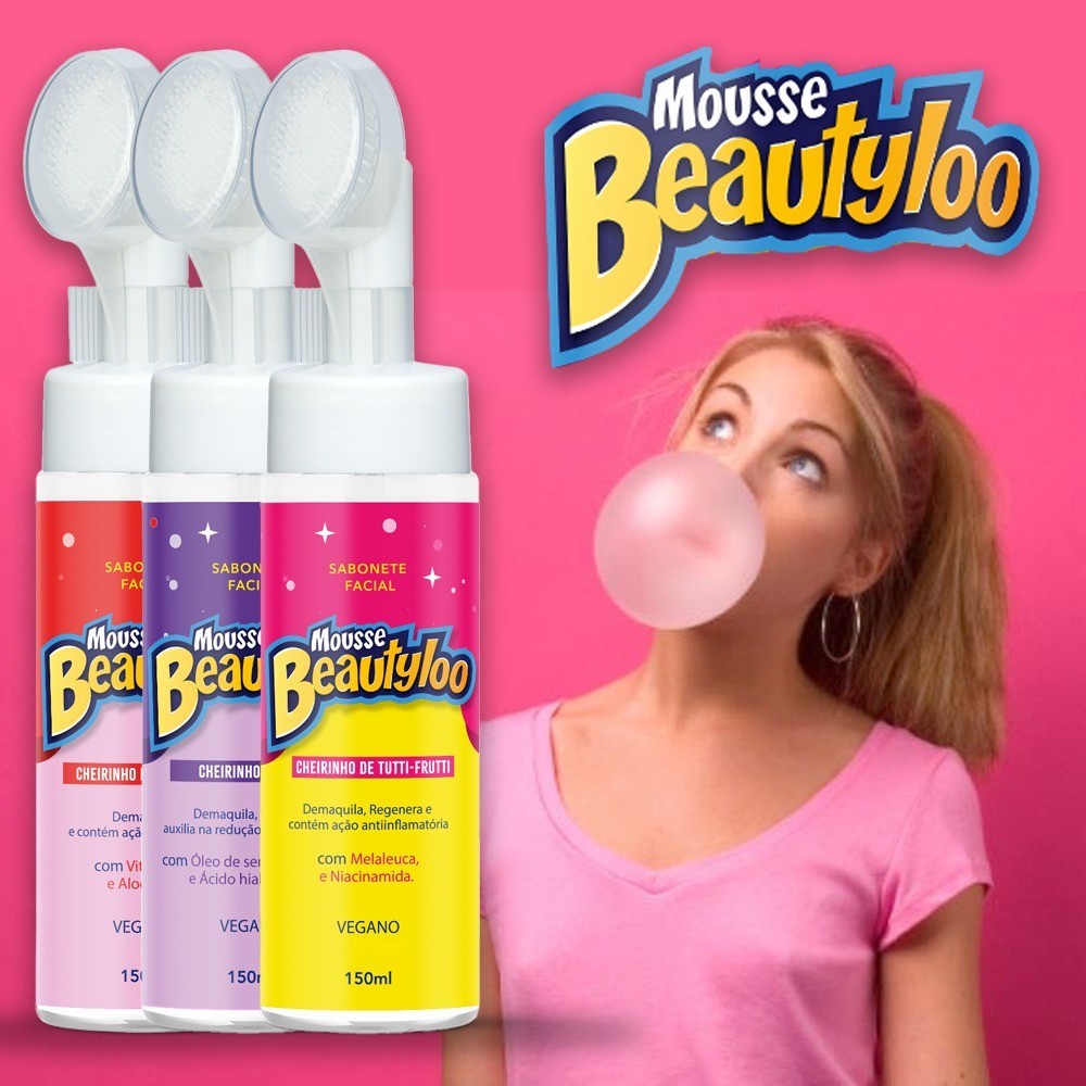 Sabonete Facial Mousse Beautyloo