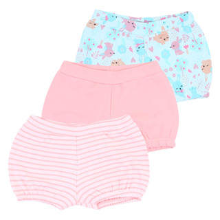 Kit Short Bebê Kiko Baby Menina Suedine Coelhinha - 3 Peças em Oferta na Shopee