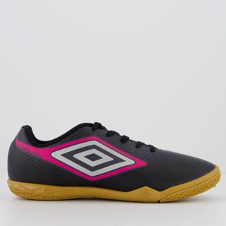 Chuteira Umbro Cannon Futsal Juvenil Preta em Oferta na Shopee