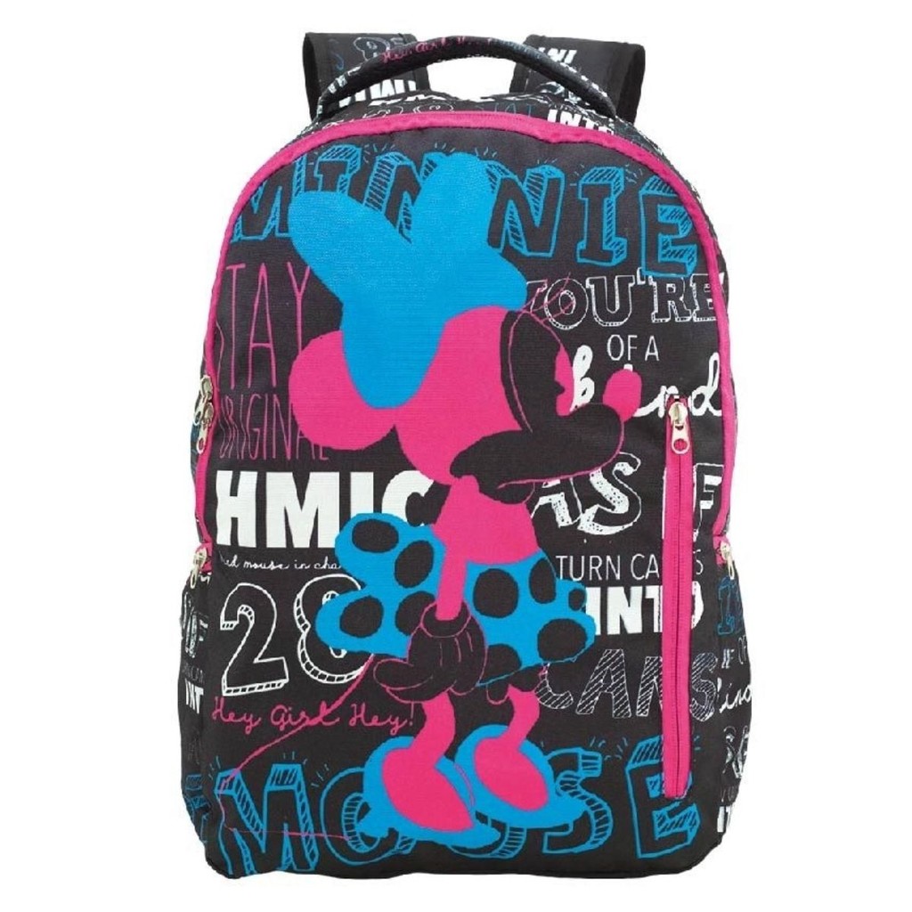 Mochila Costas Infantil Escolar Minnie Preta Xeryus 9092
