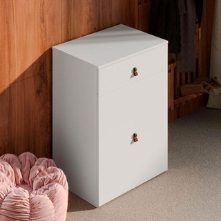 Penteadeira Cômoda Versa Home com Espelho e Banqueta Branco - Telasul em Oferta na Shopee