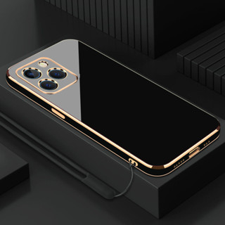 Para Infinix Inteligente 8 Pro Caso Smart8 Plus 8HD De Telefone Borda Reta Galvanoplastia Chapeamento À Prova De Choque em Oferta na Shopee