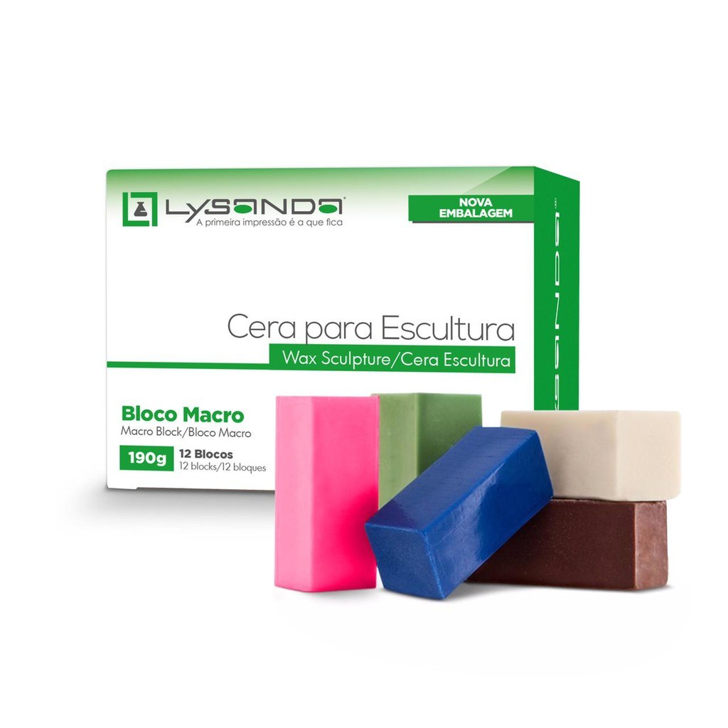 Cera para Escultura Macro e Micro - Lysanda