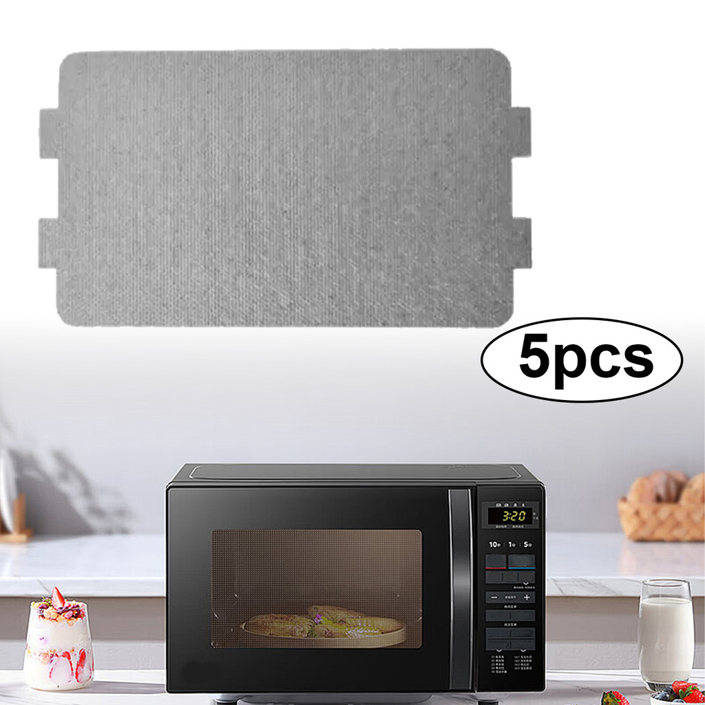 5 Pçs Placa De Mica Universal Forno Microondas Folha Waveguide Capa 11.6x6.5cm