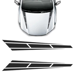 Adesivo Do Capo Faixa Carro Tuning Decorativo Universal