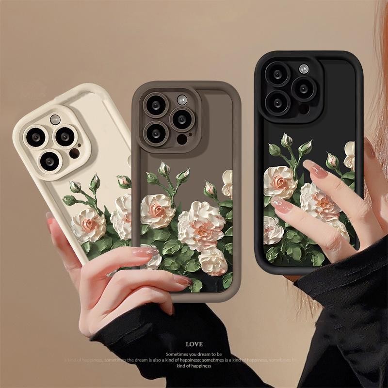 INS Art Rose Case Para Motorola MOTO Edge 40 50 Pro Fusion Ultra G85 G35 G75 G05