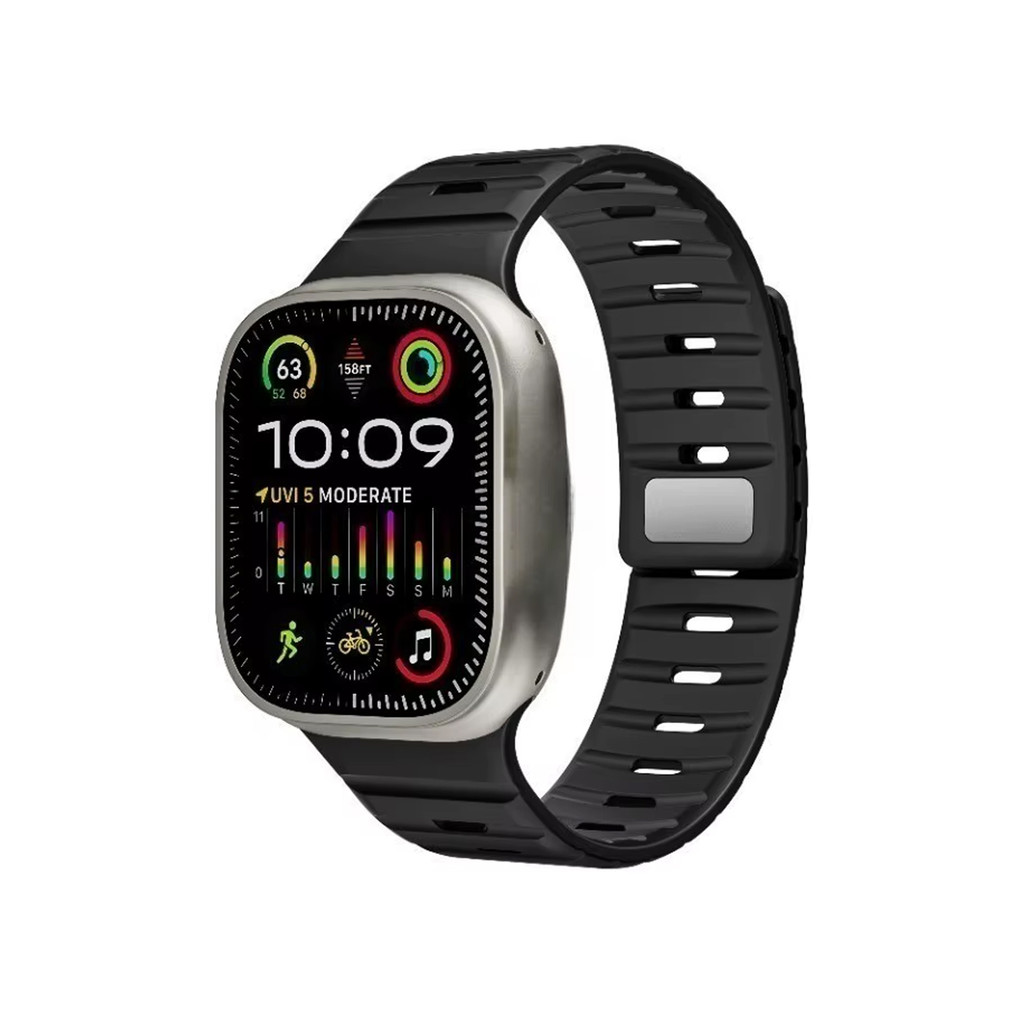 Pulseira Magnética  para Apple Watch 38 / 40 / 41MM - Discovery - Preta - Gshield em Oferta na Shopee