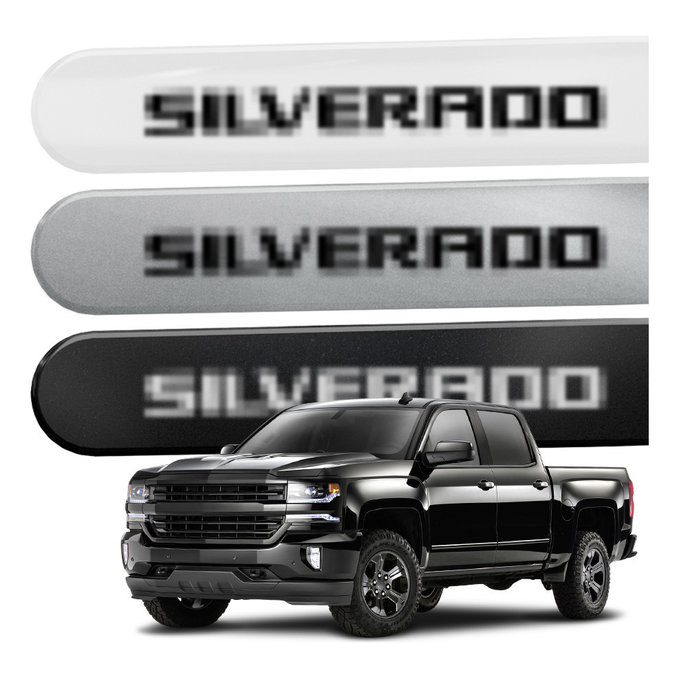 Friso Lateral Para Nova Silverado 2024 High Country Jogo